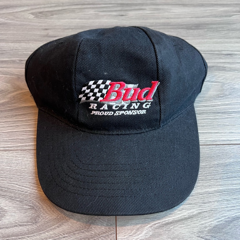 Vintage Bud Racing Adjustable Hat